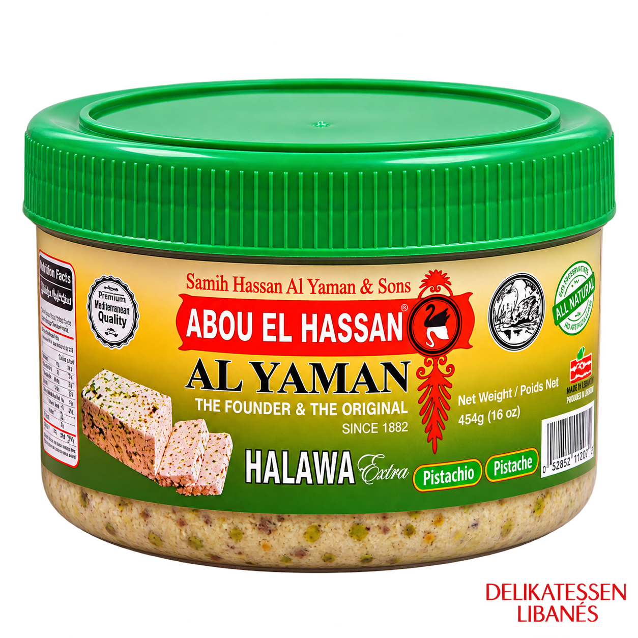 Halawe de Pistacho Al Yaman 454 g