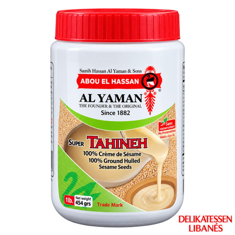 Tahine Al Yaman – Crema de Ajonjolí 454 g