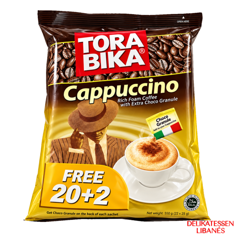 Cappuccino Tora Bika 22 x 25 g