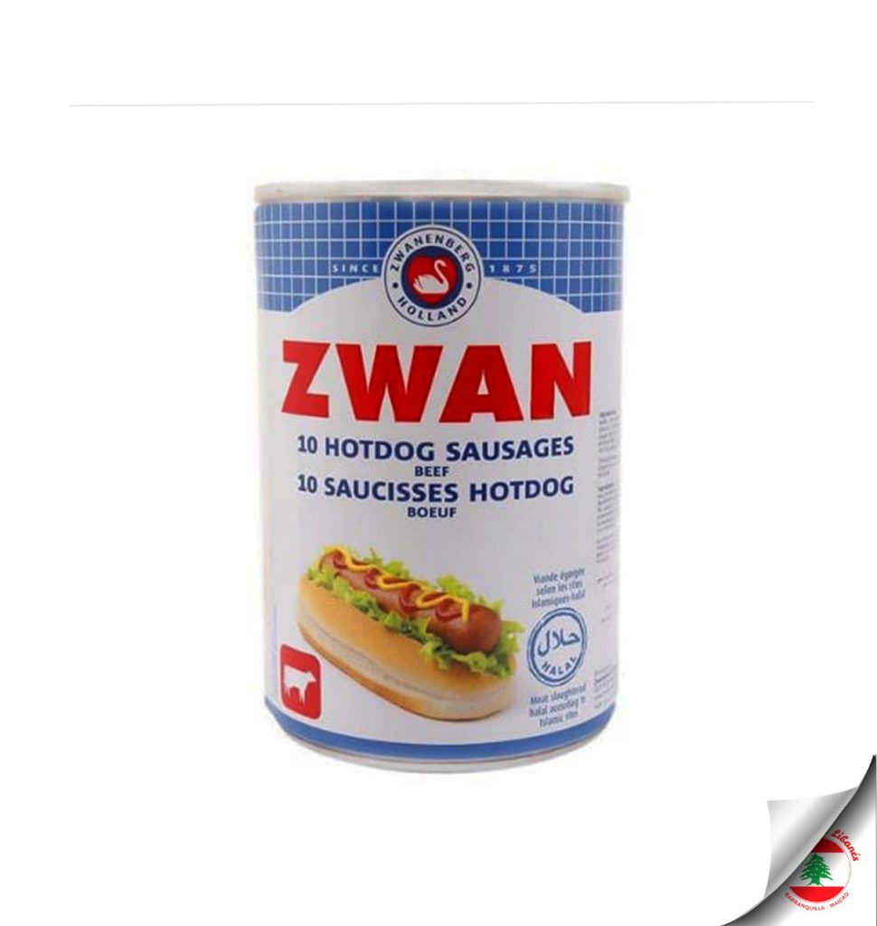 Zwan Hotdog Sausages Beef 400 g