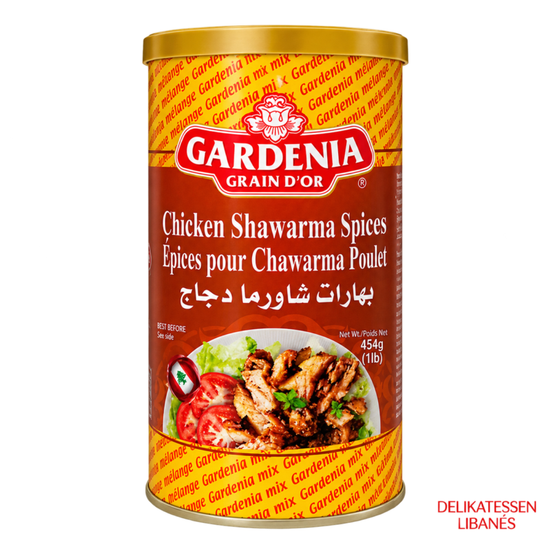 Especias Shawarma de Pollo Gardenia 454g