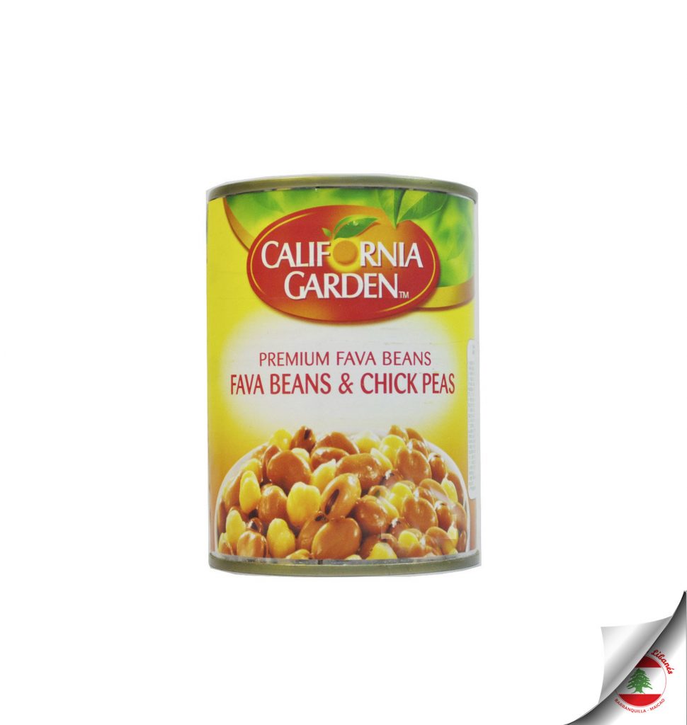 California Garden Fava Beans and Chickpeas 400 g