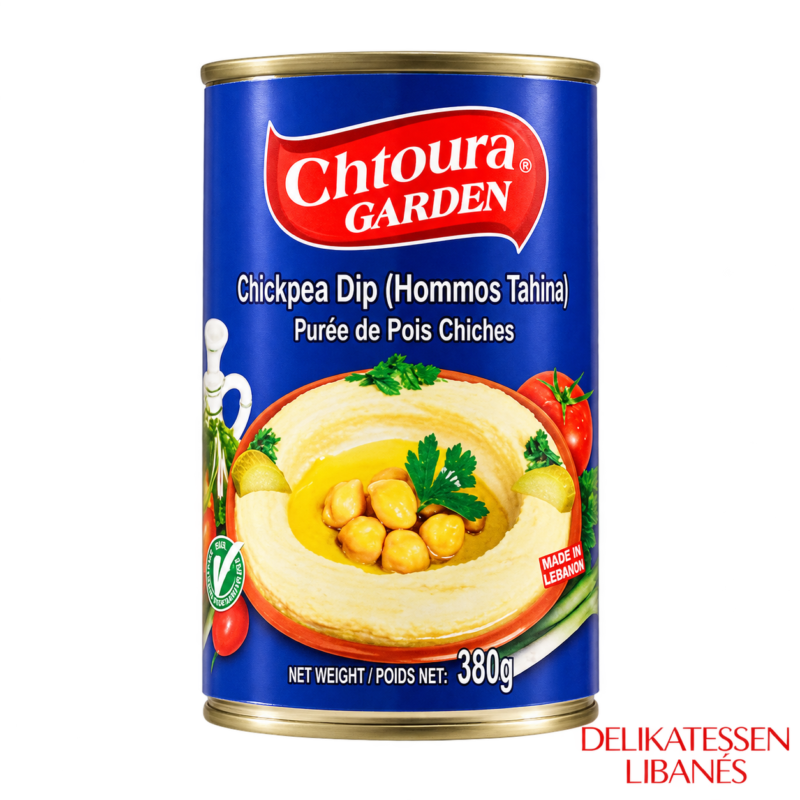 Tahine con Garbanzos – Hummus Chtoura Garden 380 g