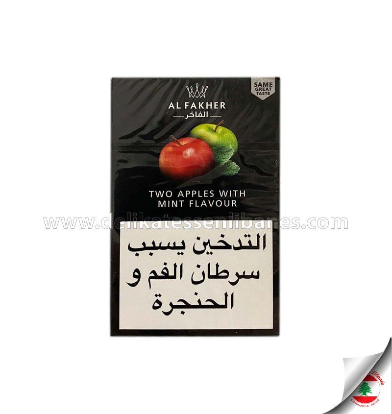 Al Fakher Two Apples with Mint Flavour 50g