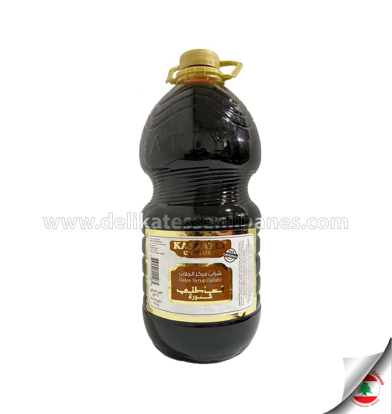 Kassatly Chtaura Dates Syrup (Jallab) 3.5 Kg