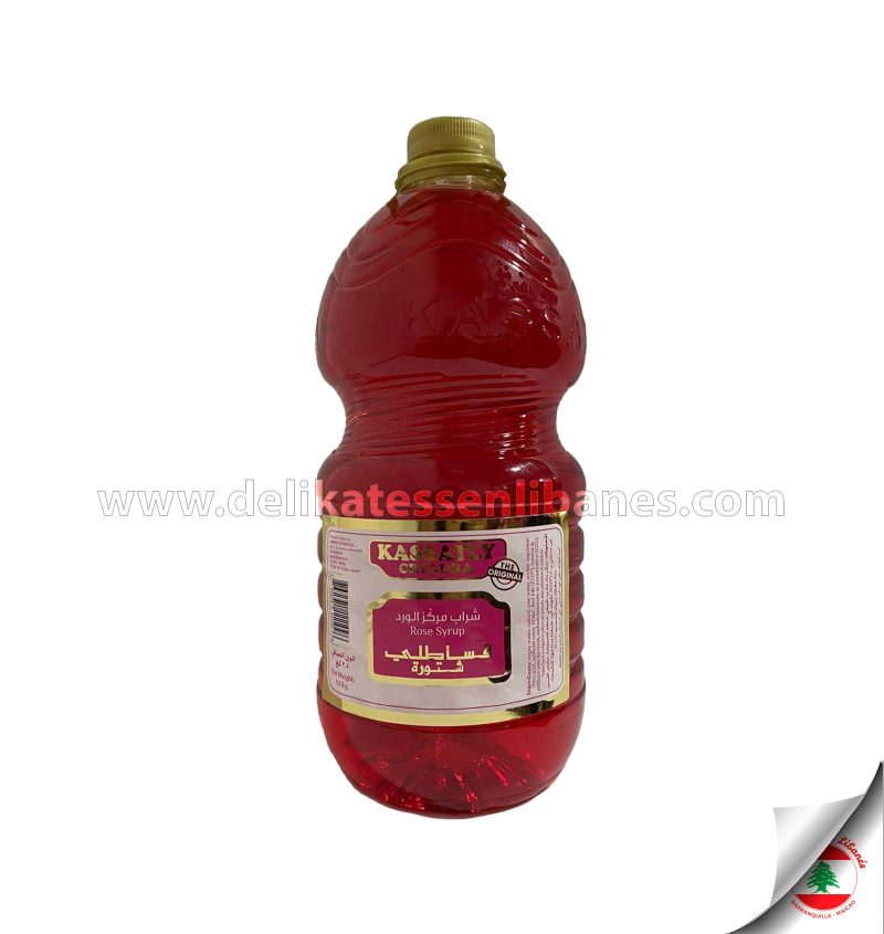 Kassatly Chtaura Rose Syrup 3.5 Kg