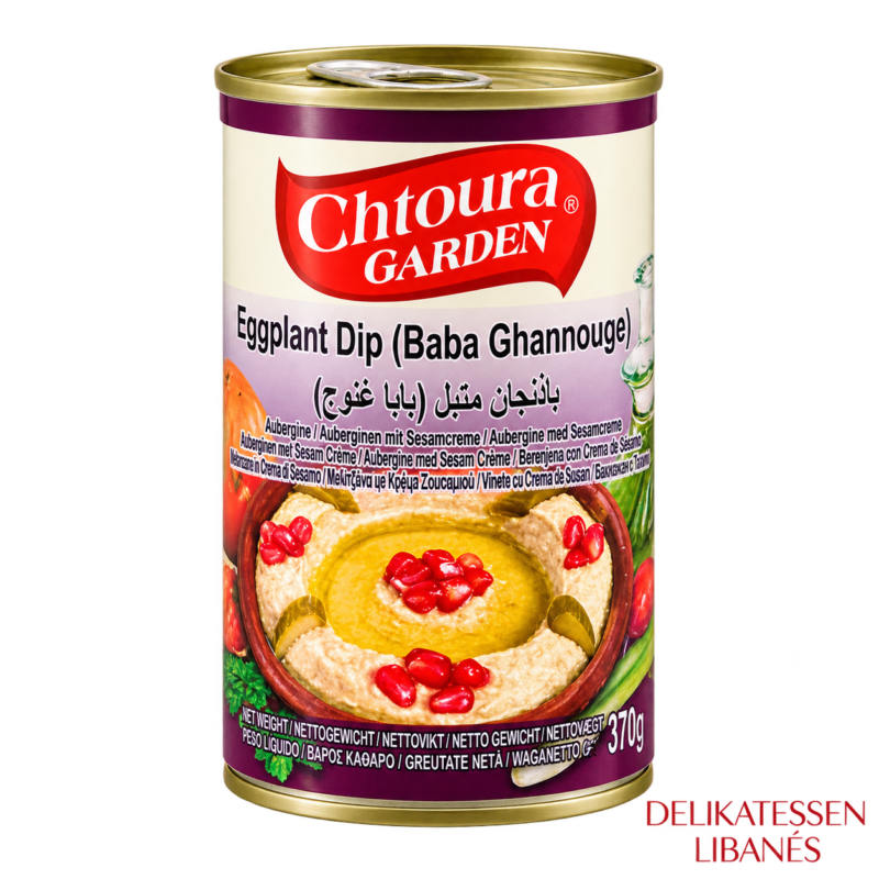 Tahine con Berenjena" (Bābā ġanūsh) 370g