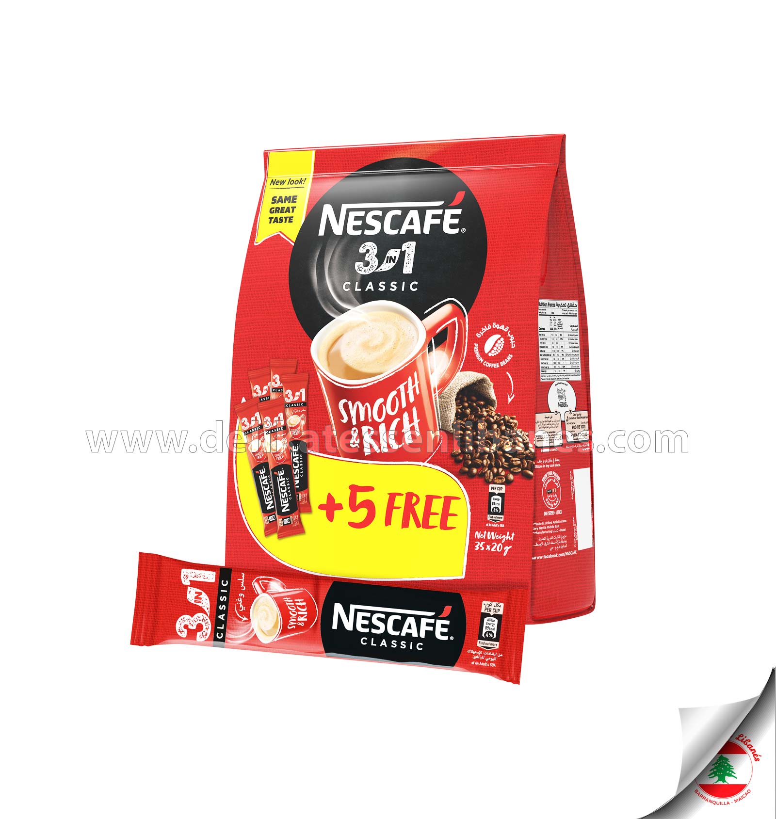 NESCAFÉ Clásico 3 en 1, NESCAFÉ