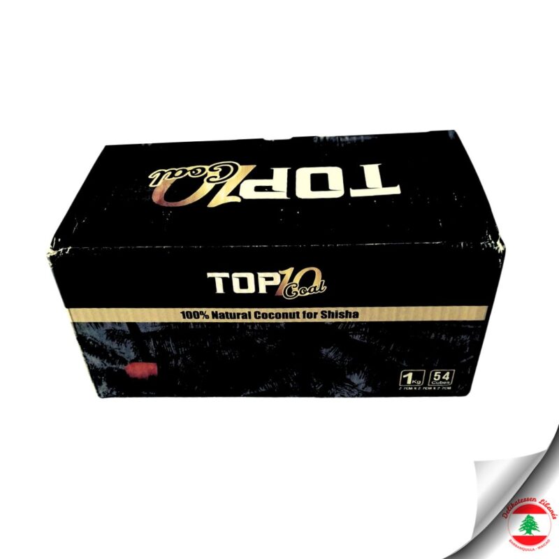 Carbón para Shisha Top 10 Coal 1Kg