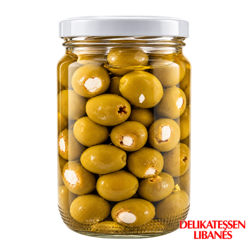 Aceitunas Rellenas con Labneh 660 g