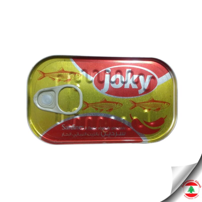 Joky Sardines In Hot Vegetable Oil 125 g