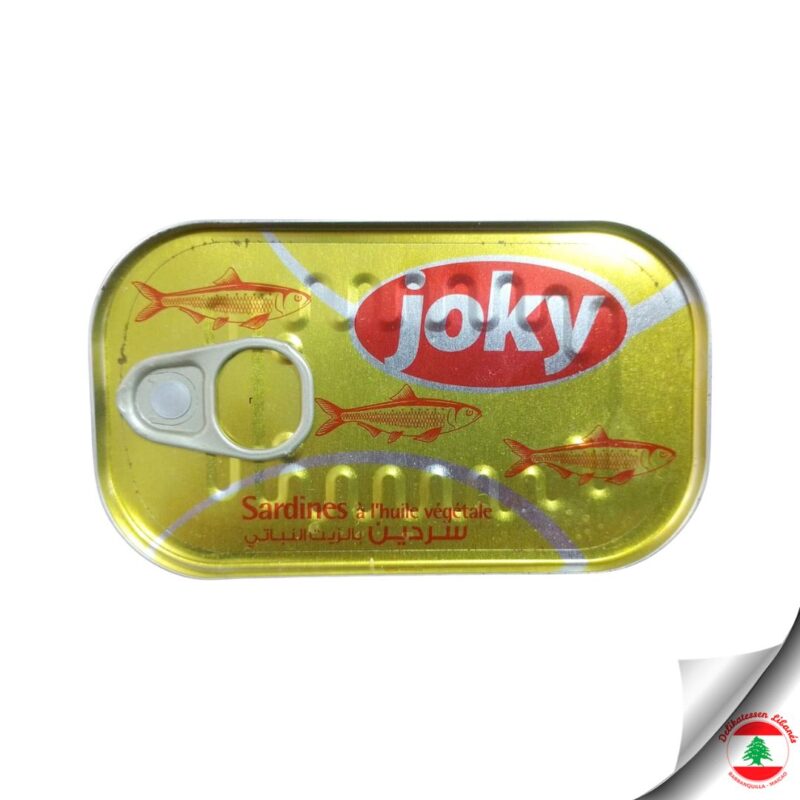 Joky Sardines In Vegetable Oil 125 g