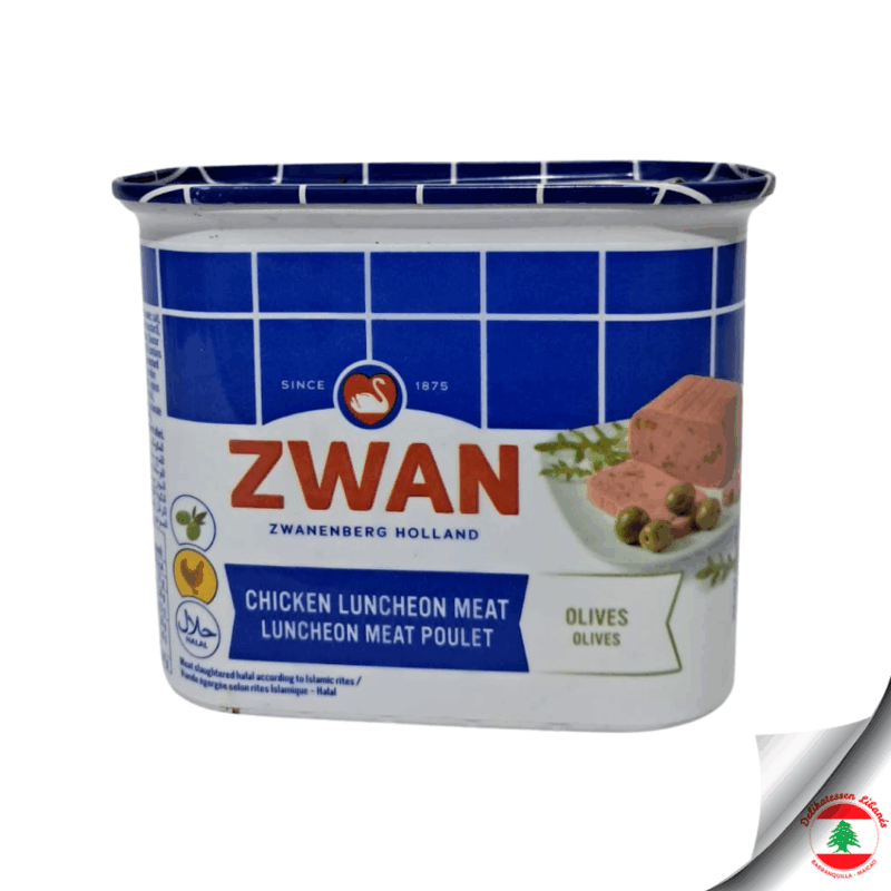 Zwan Chicken Luncheon Meat With Olives 340 g