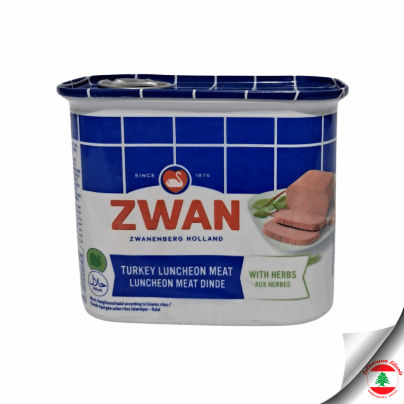Zwan Turkey Luncheon Meat with Herbs 340 g