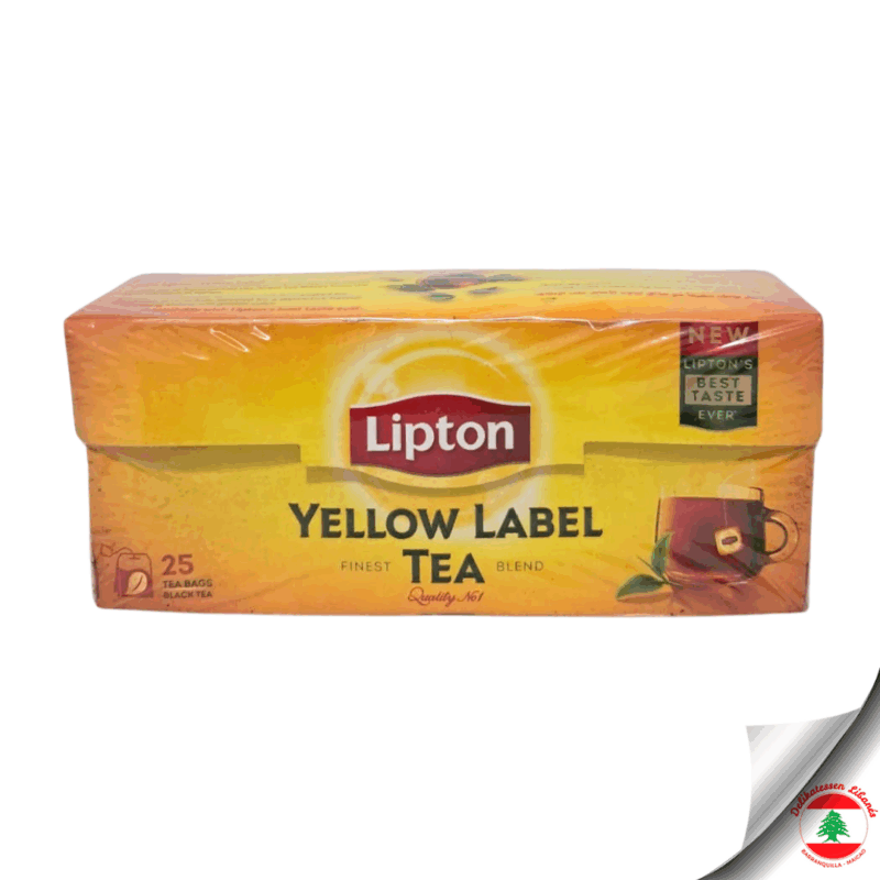 Lipton Yellow Label Black Tea 25 Bags