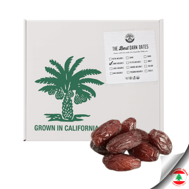 Dates Jumbo Medjools Grown in California 10 Lbs