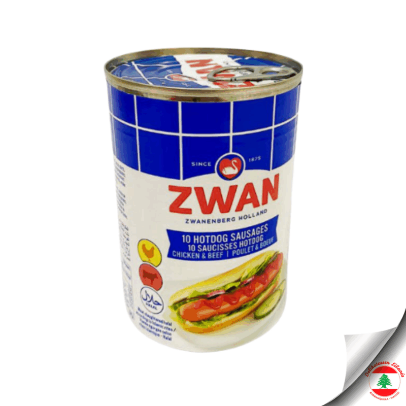 Zwan Hotdog Sausages Chicken and Beef 400 g