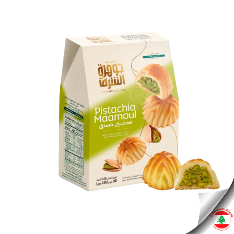 Jawhart Alsharq Pistachio Maamoul