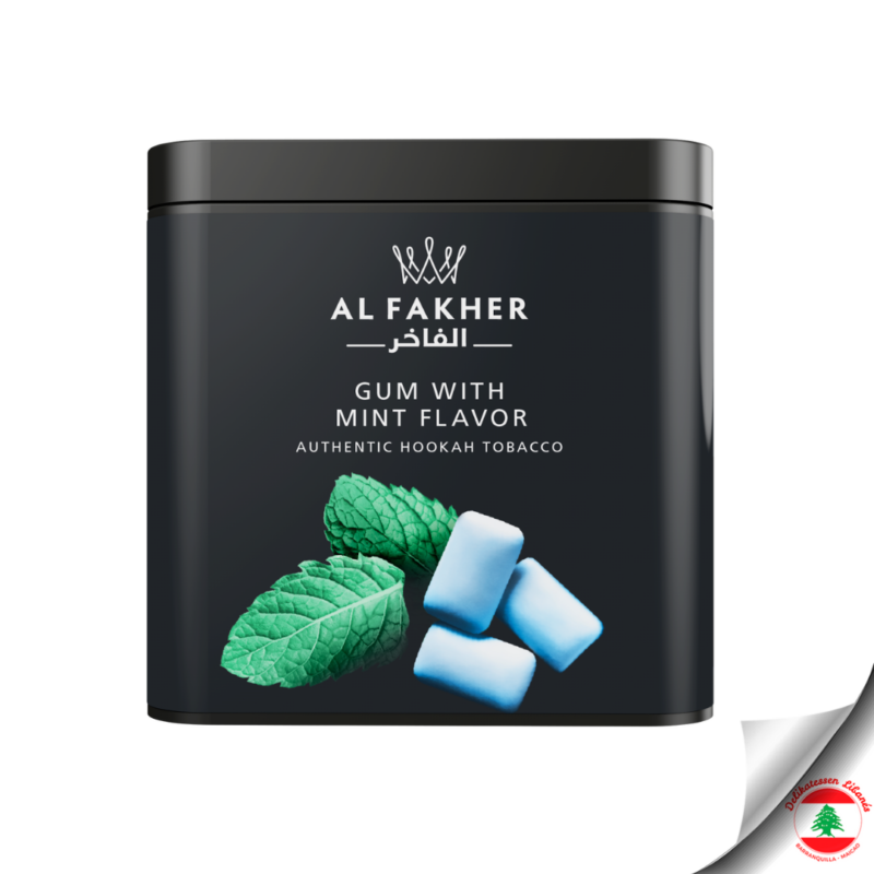 Al Fakher Gum with Mint Flavour 250g