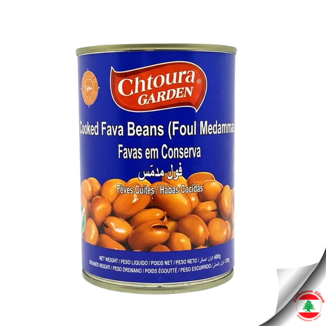 Chtoura Garden Cooked Fava Beans 400 g