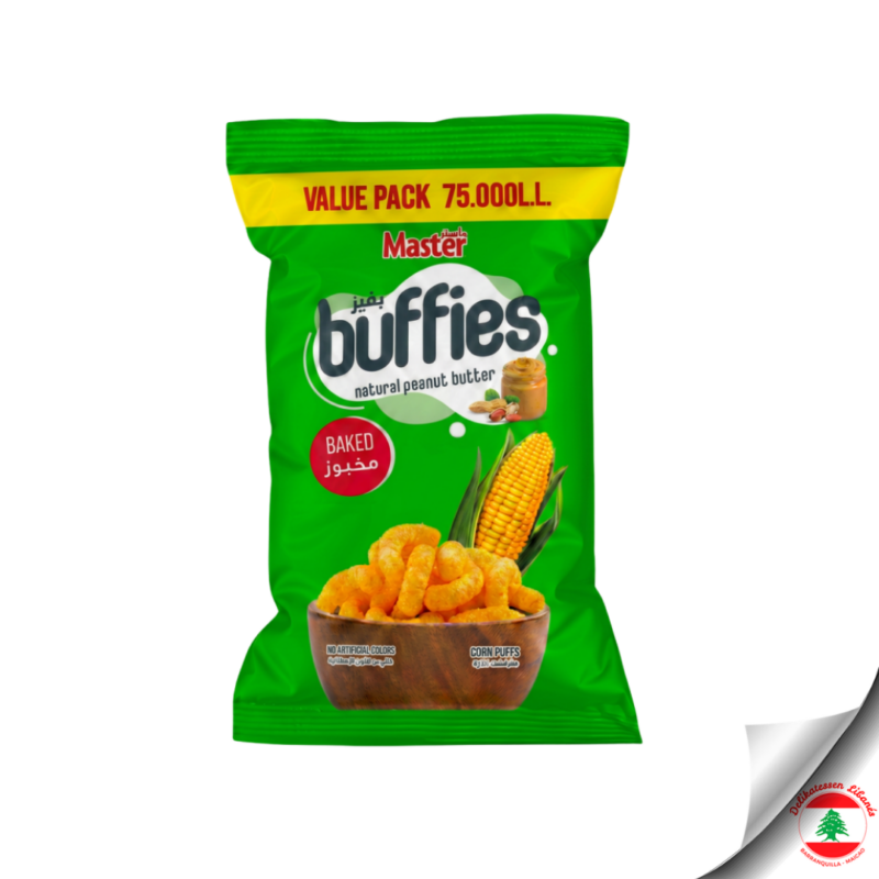 Master Buffies Natural Peanut Butter 100 g
