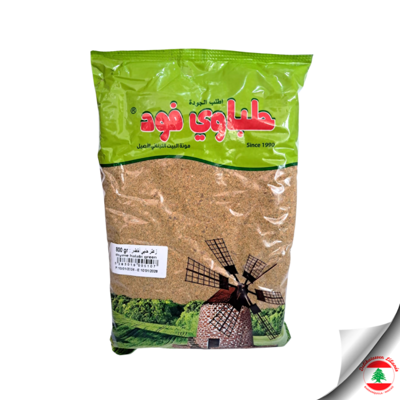 Helbawi Food Thyme Halabi Green (Zaatar) 800g