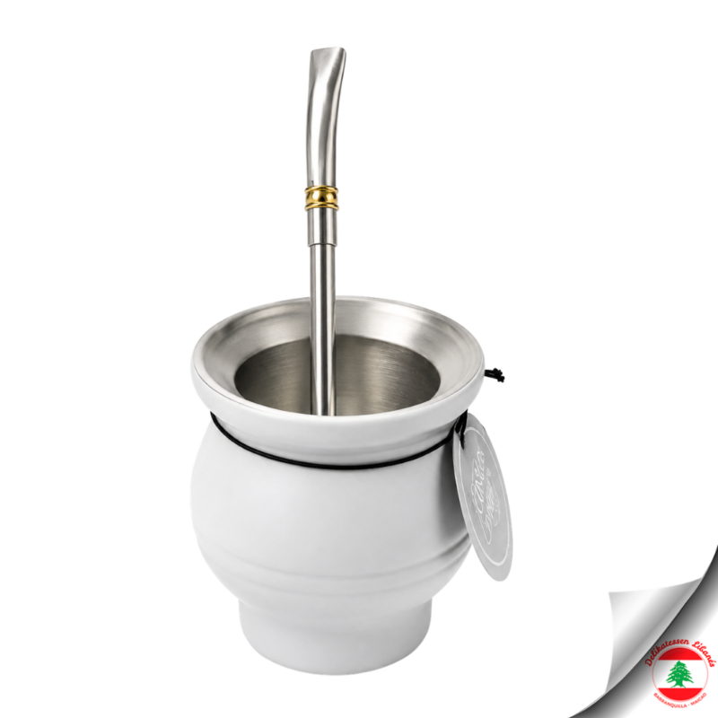 Vaso para Yerba Mate con Bombilla
