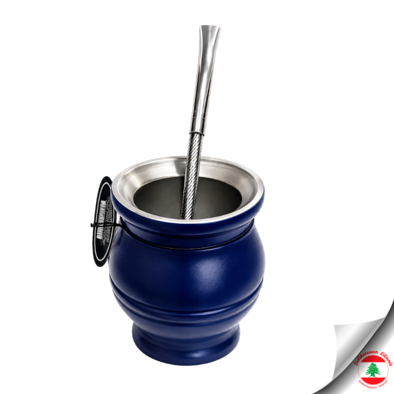 Vaso para Yerba Mate con Bombilla