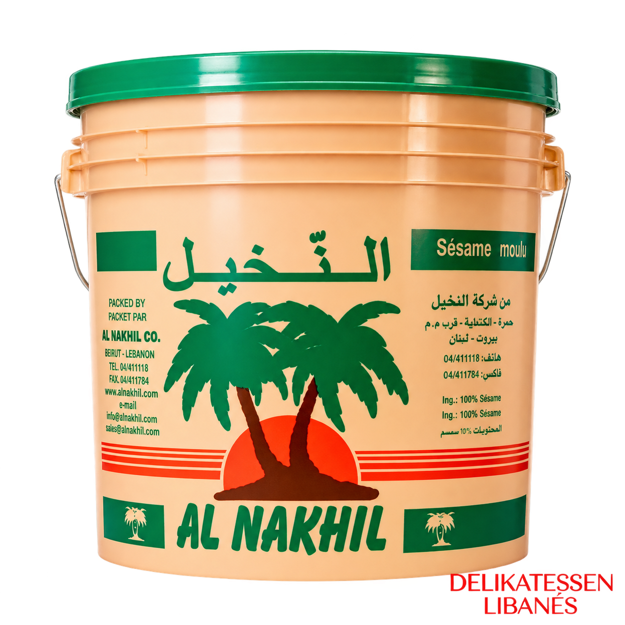 Crema de Tahineh (ajonjolí) 18 Kg