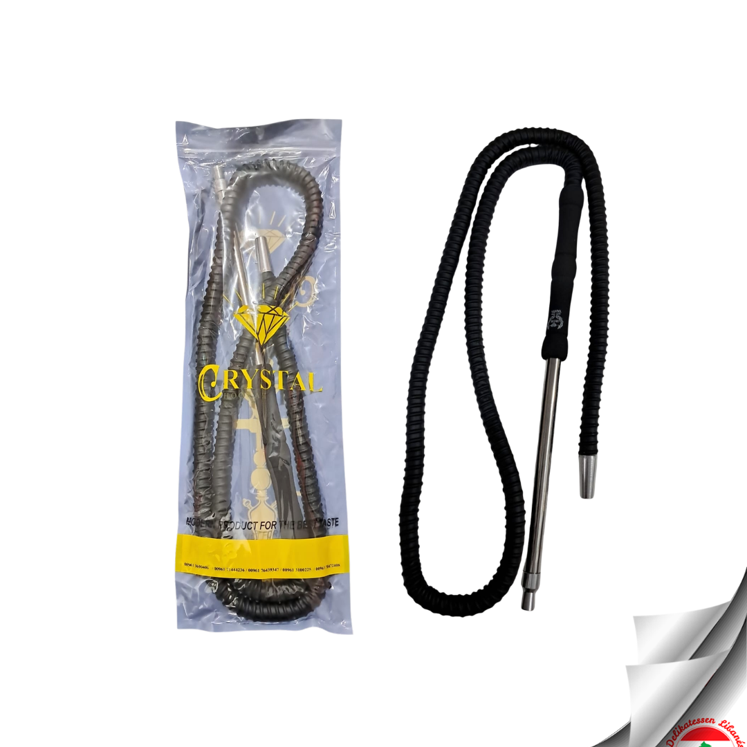 Yahya Crystal Hookah Manguera Silicona