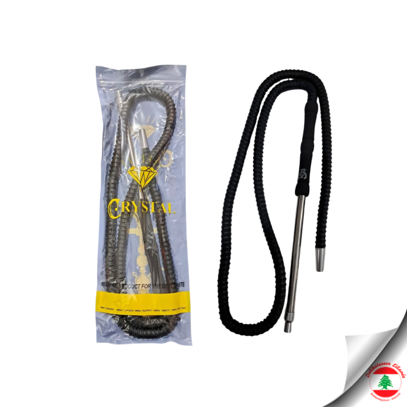 Yahya Crystal Hookah Manguera Silicona
