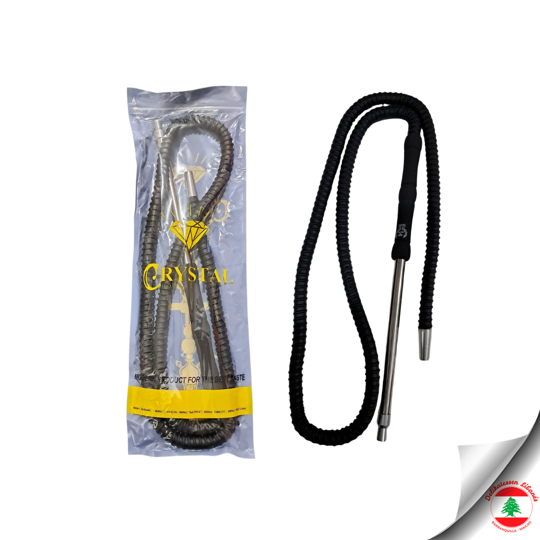 Yahya Crystal Hookah Manguera Silicona